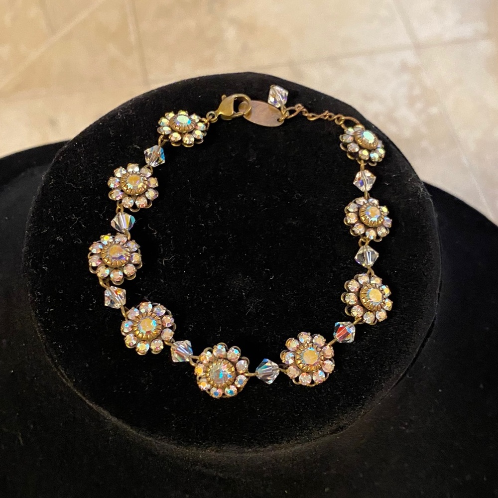 Liz Palacios crystal bracelet
